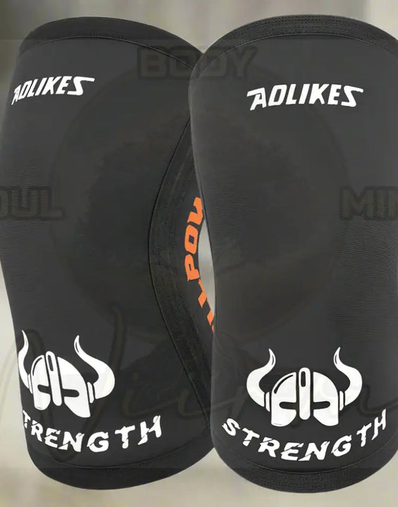 AOLIKES 7MM Elleboogcompressiekussens voor gewichtheffen Powerlifting