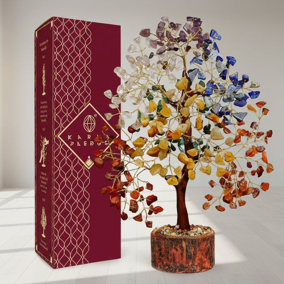 Handgemaakte Tree of Life Kristalboom