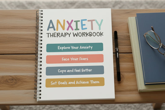 Uitgebreid Werkboek tegen Angst – 45 Pagina’s in het Engels