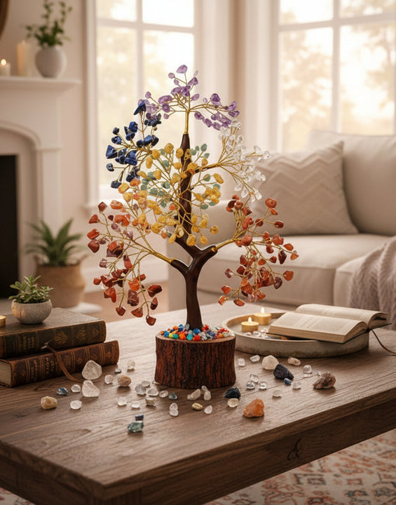 Handgemaakte Tree of Life Kristalboom