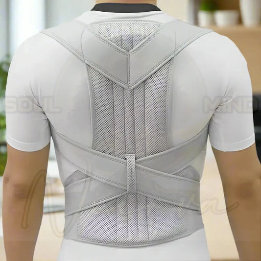 Bovenrug Houdingscorrector Grijs / S