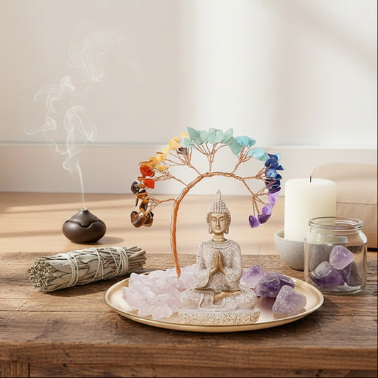 Chakra Boom Meditatie Beeld