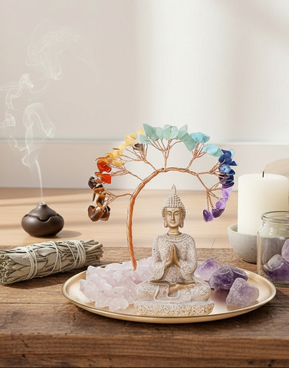 Chakra Boom Meditatie Beeld