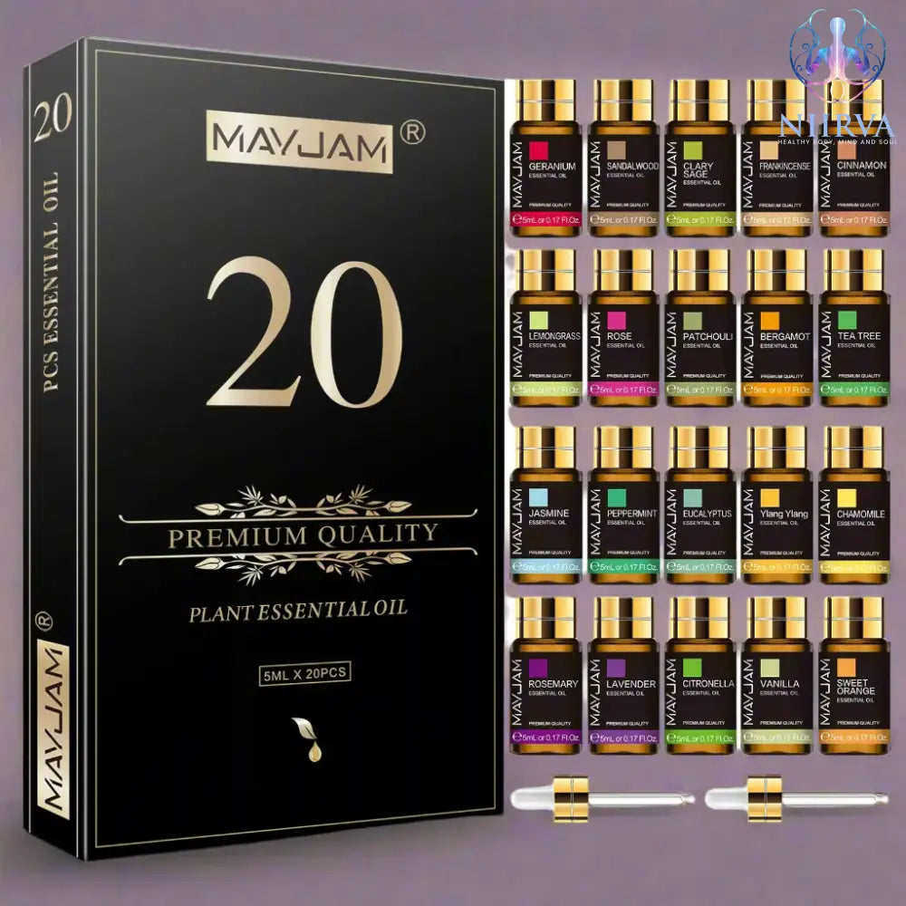 MAYJAM Pure Natuurlijke Essentiële Oliën 20st kit Voor Diffuser