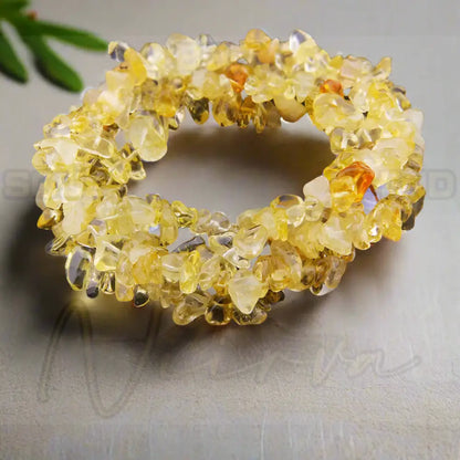 Natuursteen Armband Citrien