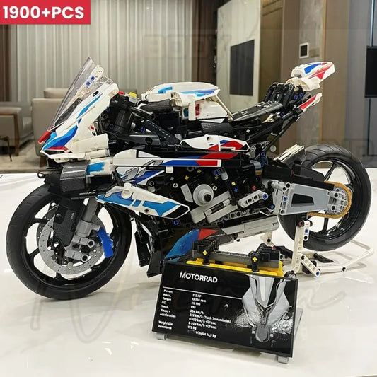 Nieuwe motorfiets bouwpakken