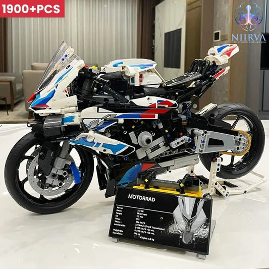 Nieuwe motorfiets bouwpakken