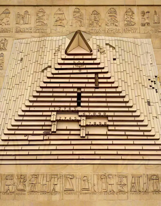 Quest Pyramid Puzzle Box With Hidden Compartment