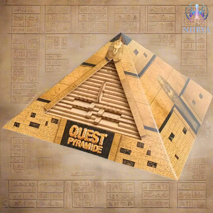 Quest Piramide Puzzeldoos Met Verborgen Vakje