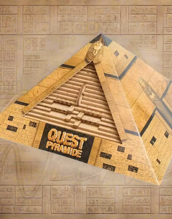 Quest Pyramid Puzzle Box With Hidden Compartment