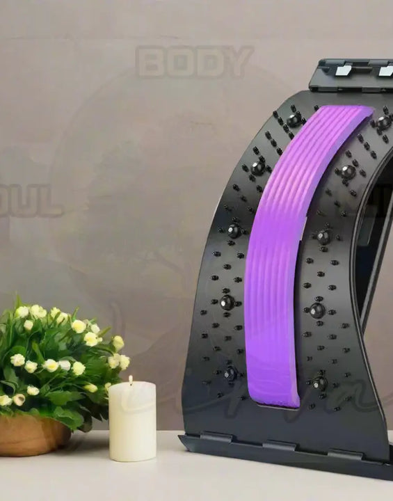 Back massage stretcher equipment