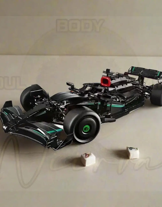 Technische F1 W14 E racewagen met 1642 stk bouwstenen